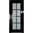 Дверь Профиль дорс 101L Черный люкс - со стеклом