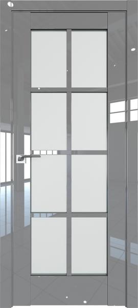 Дверь Профиль дорс 101L Грей люкс - со стеклом