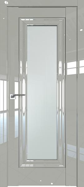 Дверь Профиль дорс 24L Галька люкс - со стеклом