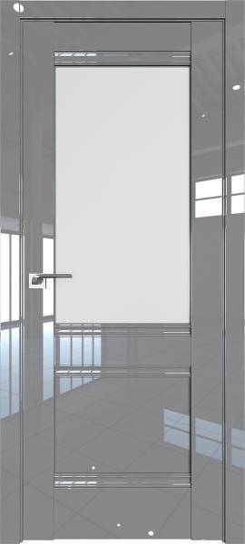 Дверь Профиль дорс 2L Грей люкс - со стеклом