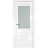 Дверь Профиль дорс 2L Белый люкс - со стеклом