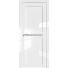 Дверь Профиль дорс 2.43L Белый люкс - со стеклом