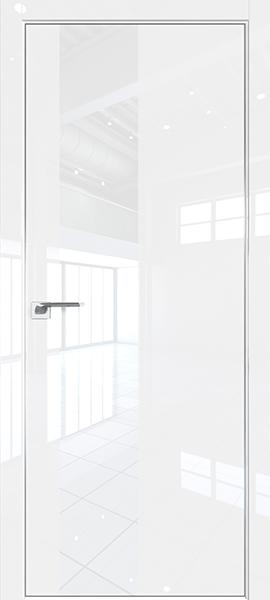 Дверь Профиль дорс 5LK Белый люкс - со стеклом