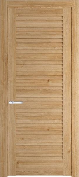 Глухая дверь Профиль дорс 1.10N Дуб карамель в древесном покрытии