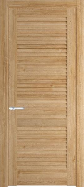 Глухая дверь Профиль дорс 1.11N Дуб карамель в древесном покрытии