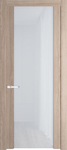 Остекленная дверь Профиль дорс 1.13N Дуб сонома в древесном покрытии