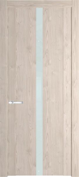 Остекленная дверь Профиль дорс 1.8N Каштан светлый в древесном покрытии
