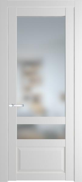 Остекленная дверь Профиль дорс 2.5.4PD Крем вайт в эмалевом покрытии