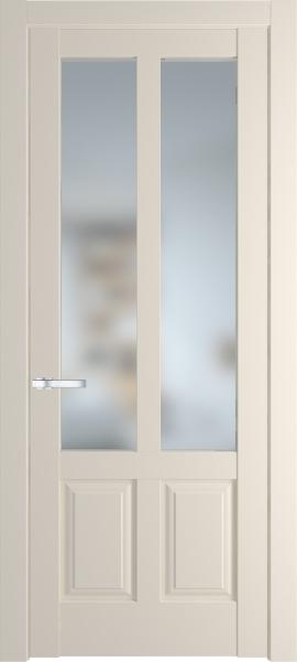 Дверь Профиль дорс 4.8.2PD Кремовая магнолия - со стеклом