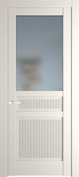 Дверь Профиль дорс 2.3.2PM Перламутр белый - со стеклом