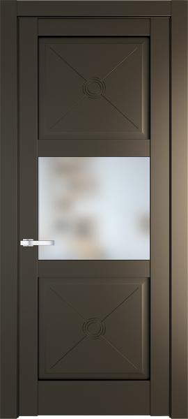 Дверь Профиль дорс 1.4.2PM Перламутр бронза - со стеклом