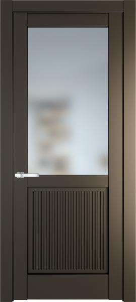 Дверь Профиль дорс 2.2.2PM Перламутр бронза - со стеклом