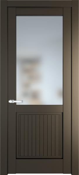 Дверь Профиль дорс 3.2.2PM Перламутр бронза - со стеклом