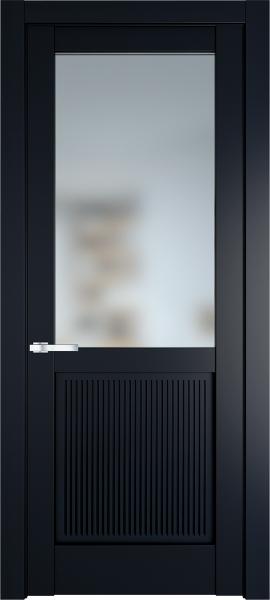 Дверь Профиль дорс 2.2.2PM Нэви блу - со стеклом