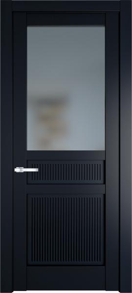 Дверь Профиль дорс 2.3.2PM Нэви блу - со стеклом