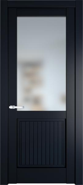 Дверь Профиль дорс 3.2.2PM Нэви блу - со стеклом