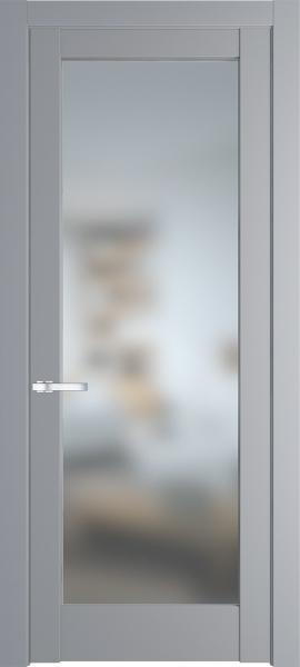 Дверь Профиль дорс 1.1.2PM Смоки - со стеклом