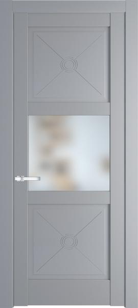 Дверь Профиль дорс 1.4.2PM Смоки - со стеклом