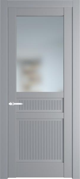 Дверь Профиль дорс 2.3.2PM Смоки - со стеклом