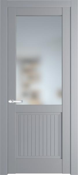 Дверь Профиль дорс 3.2.2PM Смоки - со стеклом