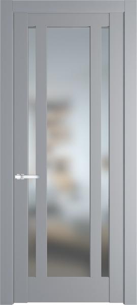 Дверь Профиль дорс 3.5.2PM Смоки - со стеклом