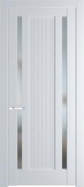 Остекленная дверь Профиль дорс 3.5.1PM Вайт в эмалевом покрытии