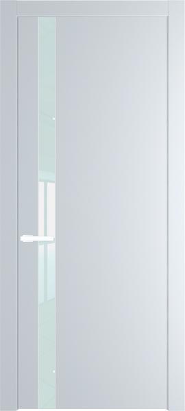 Остекленная дверь Профиль дорс 18PW Вайт в эмалевом покрытии