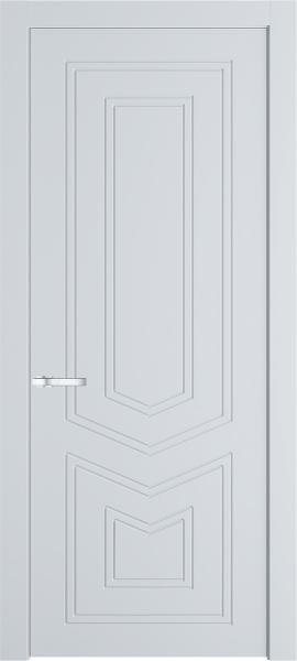 Глухая дверь Профиль дорс 29PW Вайт в эмалевом покрытии